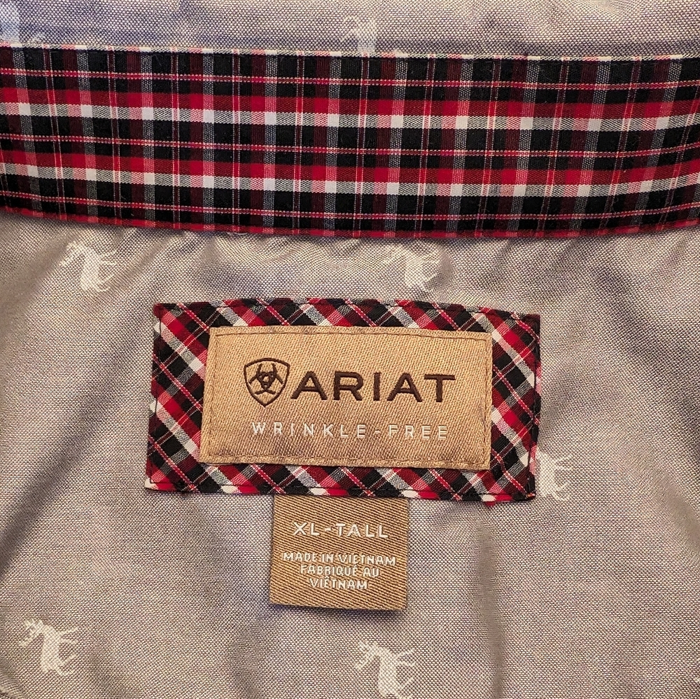 Arial long sleeve button down shirt